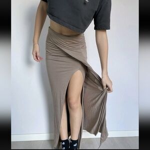 Rick Owens Lilies Maxi Skirt